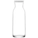 LAV HORECA CHS312 - Chelsea Glass Carafe, 40 5/8 oz (1.2 L) Capacity, Glass, Silicon Lid - 12/Case 1 image