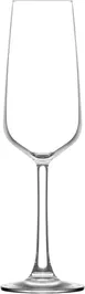 LAV HORECA CLM622 - Colmar Champagne Flute Glass, 7.5 oz (8" H x 1.875" R Ø), Fine Rim Soda Lime Glass- 6/Case 1 image