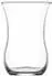 LAV HORECA FOC311 Foça Tea Glass Mug, 3 7/8 oz, Height 3-1/4", Rim Ø2-1/4", Soda Lime Glass - 12/Case 1 image