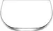 LAV HORECA GOA339 - Clear Round Glass Bowl, 13 1/8 oz (2"-4"), Soda Lime, 12/Case 1 image