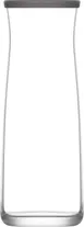 LAV HORECA GRO120 PK222 Girona Carafe, 40 5/8 oz Glass, Gray Lid, H 9 7/8" R⌀ 3 1/4", - 12/Case 1 image