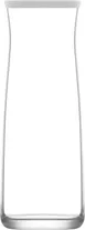 LAV HORECA GRO120 Girona Carafe, 40 5/8 oz Glass, 9 7/8" H x 3 1/4" R, Silicone Lid - 12/Case 1 image