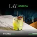 LAV HORECA IST324 Istanbul Soft Drink Glass, 8 1/8 oz (H 3 3/8" R 2 3/4"), Stackable Glass, 12/Case 2 image