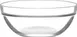 LAV HORECA MON209 Clear Glass Round Bowl, 4 5/8 oz (1.5" H x 3.5" Ø), Soda Lime, Stackable - 12/Case 1 image
