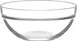 LAV HORECA MON212 - Clear Glass Bowl, 2"-4" Diameter, 11.9 oz, 2 1/8" Height, Lime, Stackable - 12/Case 1 image