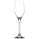 LAV HORECA NIC523 Champagne Flute Glass, 7.75 oz, 9" Height, 2.5" Base, Soda Lime Rim, Stem - 6/Case 1 image
