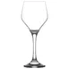 LAV HORECA NIC533 Wine Glass, 11 1/8" oz, 8 1/8" Height, Stemmed Base, Lime Glass, Rim - 6/Case 1 image