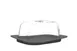 LAV HORECA PLM212 Palma Butter Dish, 13 3/4 oz, Glass, 2 3/8" H x 4 3/4" W x 3 5/8" D - 12/Case 1 image