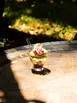 LAV HORECA PLR324 Palermo Ice Cream & Dessert Cup, 8 1/8 oz Footed, Glass, H 3 1/8" - 12/Case 2 image