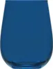 LAV HORECA PRS347 PFTCL0534-1 Stemless Wine Glass, 16 oz, 4 3/8" H, Soda Lime Glass, Blue - 12/Case 1 image