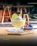 LAV HORECA SNT328 Dessert Cup 9 oz Height 3 5/8" Rim Ø3 7/8" Base Ø2 1/2" Lime Glass - 12/Case 2 image