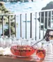 Lav Horeca TOK220 - Clear Round Glass Serving Bowl 5-7" Diameter 50 ¾ oz (1.5 qt) Soda Lime - 2/Case 2 image