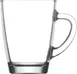 LAV HORECA WRS425 - Warsaw Glass Mug, 8 oz Capacity, 3 7/8" Height, 3" Rim, Lime Glass - 12/Case 1 image