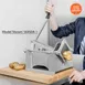 Nemco 56450A-1D Monster FryKutter French Fry Cutter 1/4" Square Cut Aluminum Body 300-Series Stainless Blades 4 image