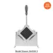 Nemco 56450A-3D FryKutter – 1/2" Square Cut, Alu, Black Block, 300‑Series Stainless Blades, D‑Handle, Fry Cutter 2 image