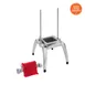 Nemco 57500-1 Easy Chopper 3™ Manual 1/4" Square Dicer, 9.75" Wide, Base, Color‑Coded Blades, 6" Containers 3 image