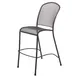 Plantation Prestige 2170300-04 Caredo Stackable Outdoor Bar Stool, Armless Steel, E‑Coated Finish, Footrest 1 image