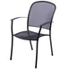 Plantation Prestige 2171100-04 Caredo Outdoor Arm Chair, Back & Seat, Mesh Lumbar, Steel Frame, E‑Coated Finish 1 image