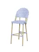 Plantation Prestige 2190300-0290 - Belize Barstool, Aluminum Frame, Tapis Weave, Outdoor, 18in Height 1 image