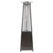 Plantation Prestige 2222-01 Pyramid Outdoor Heater, 96" Height, Bronze, 42,000 BTU Propane, Shut‑off Valve 1 image