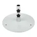 Plantation Prestige 2239851-01 50 lb 20" RD Steel Umbrella Base with 8" Stem, Heavy-Duty Part, Finish 1 image
