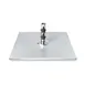 Plantation Prestige 2239870-0170 Umbrella Base 20" x 20" 70 lb Galvanized Steel Safety Hitch Pin Furniture 1 image