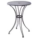 Plantation Prestige 2344736-01 Butterfly Round Bar Height Table, 36" Dia, 40" H, 16‑Gauge Steel, Umbrella Hole 1 image