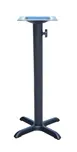 Plantation Prestige 2395710-0250 - Bar Height 37.5" Base, 3" Black Steel Column, Fits X‑Base or 22" Round Base 1 image