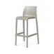 Plantation Prestige Commercial Furniture LLC 2720300-01 Grayton Barstool, Stackable, Resin, Gray, Outdoor 1 image