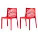 Plantation Prestige 2770700-02 Rosemary Side Chair, Stackable Outdoor Resin, 18in Seat Height 2 image