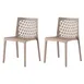 Plantation Prestige 2770700-02 Rosemary Side Chair, Stackable Outdoor Resin, 18in Seat Height 1 image