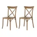 Plantation Prestige 2790700-02 Alys Side Chair, Stackable Resin Chair, Weather‑Resistant Frame, 18‑inch Seat 1 image