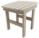 Plantation Prestige 3211720-01 UPGRD - Durawood Side Table, 17" x 20", Patio Furniture, Upgrade Finish 1 image