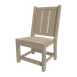 Plantation Prestige 3230700-01 STD - Dakota Outdoor Side Chair, Aluminum Frame, Black, 30" Height, Stackable 1 image