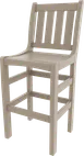 Plantation Prestige Commercial Furniture LLC 3240300-01 STD - Corolla Barstool, 30" Height, Frame, Finish 1 image