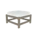 Plantation Prestige 3241300-01 Corolla Ottoman Frame Only, RTA Cushion, Steel, 24 in H x 30 in W 1 image