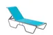 Plantation Prestige 4050900-04 Sarasota Chaise Lounge, Stackable, 1" Round Tube Aluminum Frame, Sling Style 1 image
