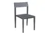 Plantation Prestige 824070-04 Nantucket Side Chair, Stackable Outdoor Seating, Metal Back, Resin Weave Seat 1 image