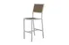 Plantation Prestige 8760300-0252 Durango Bar Stool, Stackable Armless Outdoor/Indoor, Woven Seat, Footrest 1 image