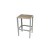 Plantation Prestige 8770310-02 Durango Bar Stool, 28" Height, Armless, Aluminum Frame, Indoor/Outdoor 1 image