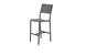 Plantation Prestige 8770320-0255 Stackable Bar Stool, Grey Sling Back & Seat, Aluminum Frame, Armless 1 image