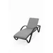 Plantation Prestige 8770900-025402 Durango Chaise Lounge, Sunbrella Cushion, Wicker Armrest, Aluminum Frame 1 image