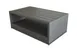 Plantation Prestige 8772746-0155 Low Table, Gray Faux Wood Top, Wicker, Metal Frame, 30" L x 30" W 1 image