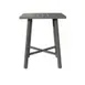 Plantation Prestige 8773333-01 Durango Height Table, 33x33 in Faux Wood Top, Aluminum Frame, Umbrella Hole 1 image