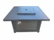 Plantation Prestige 8774242-0155 Fire Pit 42" x 42" Aluminum Finish, 20 lb Propane Tank Compatible 1 image