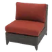 Plantation Prestige 8790200-025407 Savannah Middle Sofa Section, Sunbrella cushions, wicker, rust-free frame 1 image