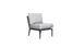 Plantation Prestige 8810200-025402 Lounge Sofa, Acadia, Gunmetal Grey Finish, Sunbrella #5402 Graite Cushions 1 image