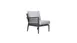 Plantation Prestige 8810500-015402 Section, Finish, Rope Sides, Sunbrella #5402 Graite Seat & Back Cushions 1 image
