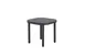 Plantation Prestige 8832121-0155 Coronado Table, 21" x 21" Gunmetal Frame, Stone Top, Table for Restaurants 1 image