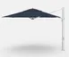 Plantation Prestige 9013-01 GRA - Cantilever Umbrella, 13' Octagon Top, Aluminum Ribs, Matte Silver 2.75" x 4" Mast, 360° Rotation, Crank Lift, Infinity Tilt, Stainless Steel Hardware, Grade A Fabric 1 image